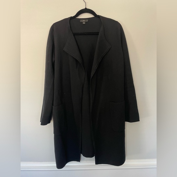 J Crew Juliette Collarless Sweater Blazer - Picture 2 of 3